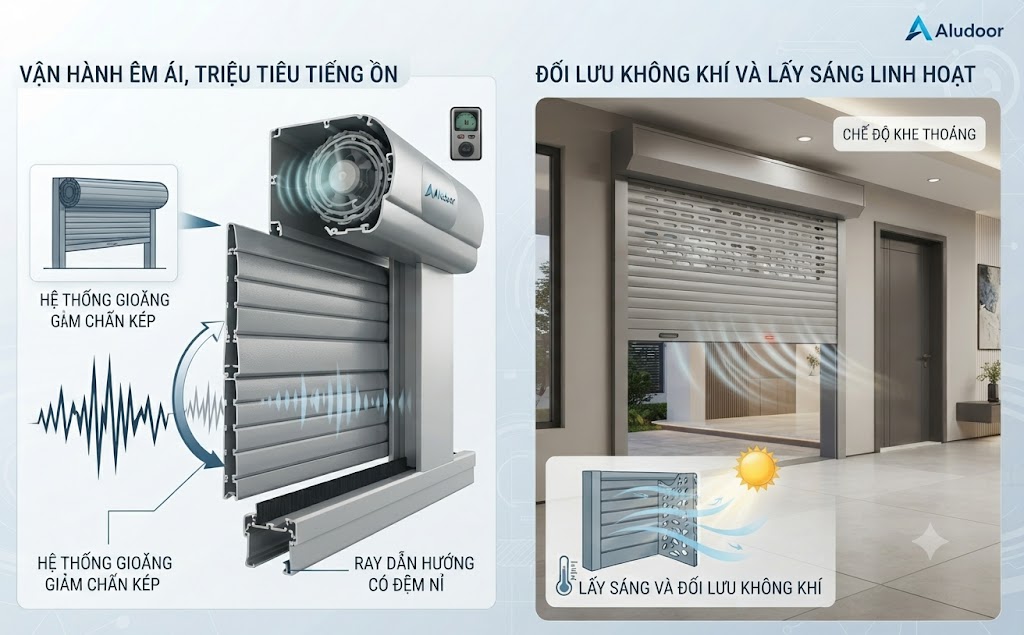 Trai nghiem su dung thuc te Tai sao nen mua cua cuon Aludoor cho khong gian song hien dai