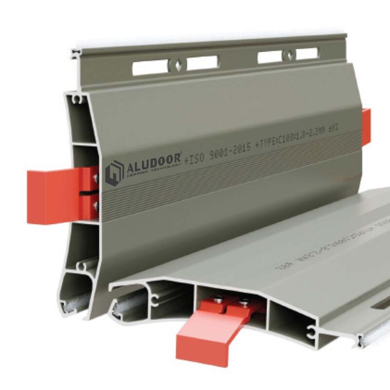 Cửa Cuốn Nhôm Khe Thoáng Chống Bão ALUDOOR ACB100