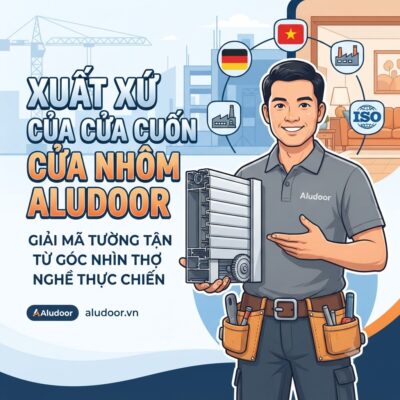 Xuất xứ của cửa cuốn cửa nhôm Aludoor